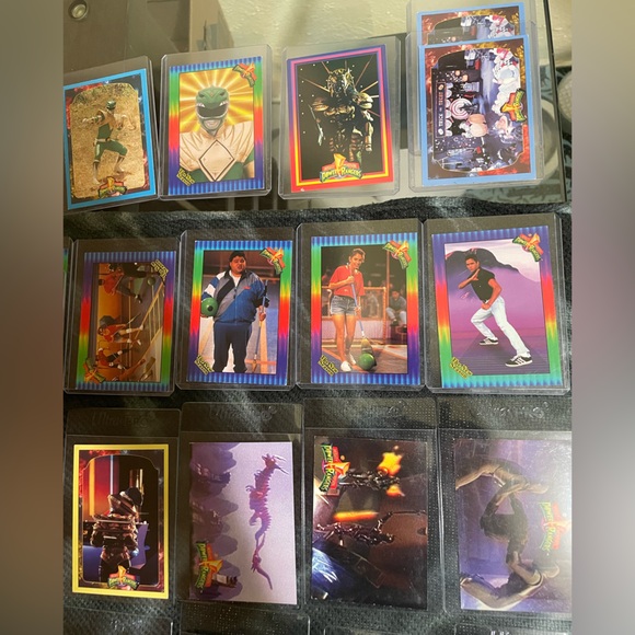 Over 80+ 1994 Saban Power Ranger cards - Picture 2 of 8